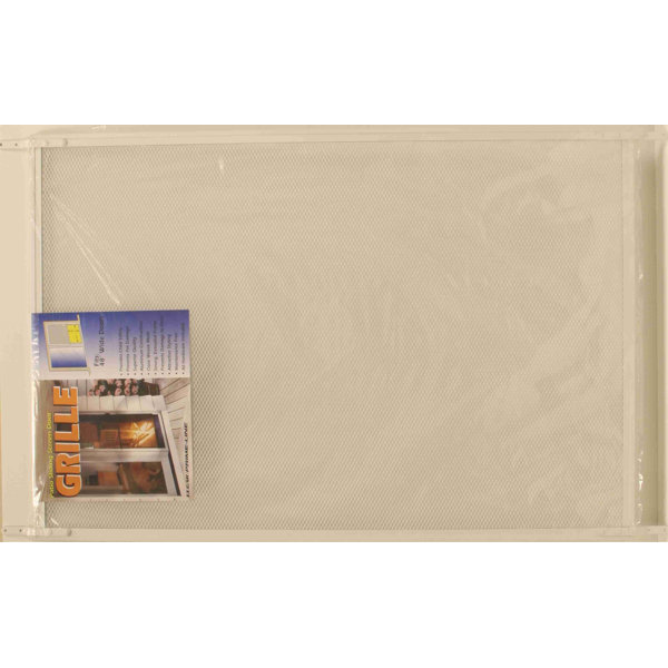 PrimeLine Patio Sliding Screen Door Grille, 48 In. X 26 In., Aluminum